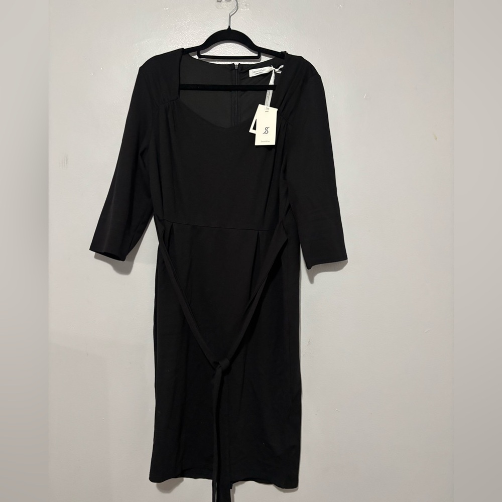 Chic Black Long Sleeve Dress
